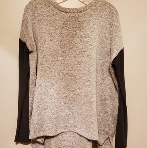 2 tone sweater